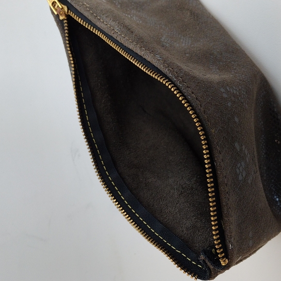 Sm leather bag, zipper closure - Picture 3 of 3